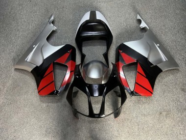 Purchase 2000-2006 Matte Silver Black Red Honda VTR1000 Motorcycle Fairings UK