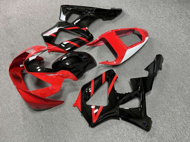 Purchase 2000-2001 Glossy Red Black White Honda CBR900RR 929 Motorcycle Fairings UK