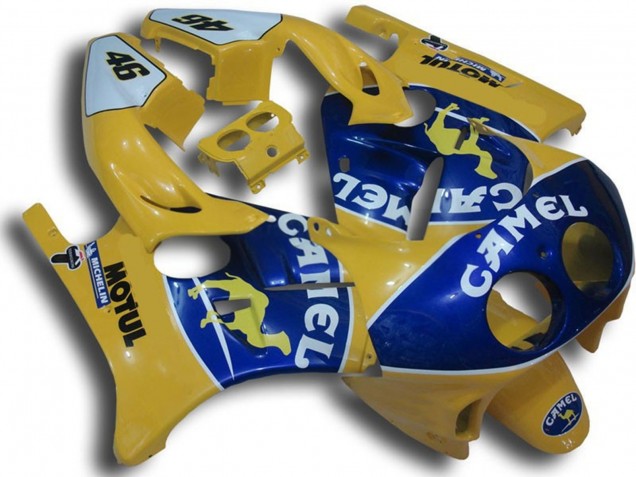 Purchase 1990-1998 Glossy Brown Blue Honda CBR250RR MC22 Motorcycle Fairings UK