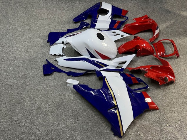 Purchase 1991-1994 Glossy Red & White with Blue Honda CBR600 F2 Motorcycle Fairings UK