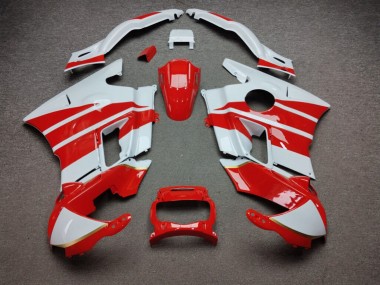 Purchase 1991-1994 Glossy Red White Gold Honda CBR600 F2 Motorcycle Fairings UK