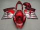 Purchase 1996-2007 Glossy Deep Red Silver Honda CBR1100XX Blackbird Motorcycle Fairings UK