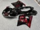 Purchase 1996-2007 Deep Red Flame Honda CBR1100XX Blackbird Motorcycle Fairings UK