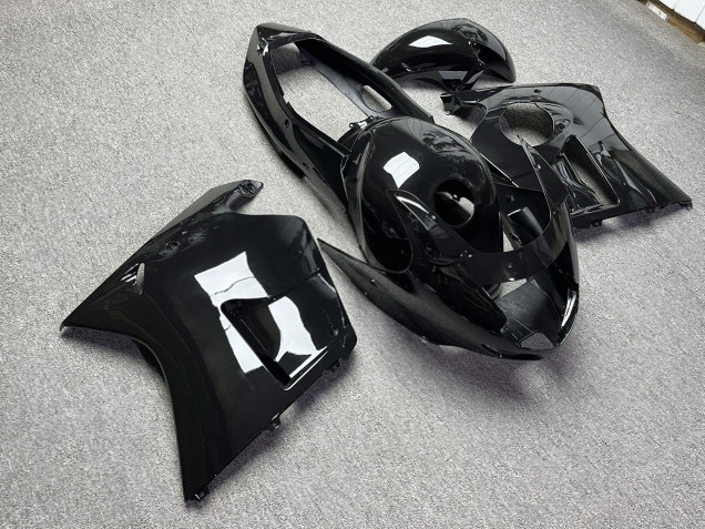 Purchase 1996-2007 Glossy Black Honda CBR1100XX Blackbird Motorcycle Fairings UK