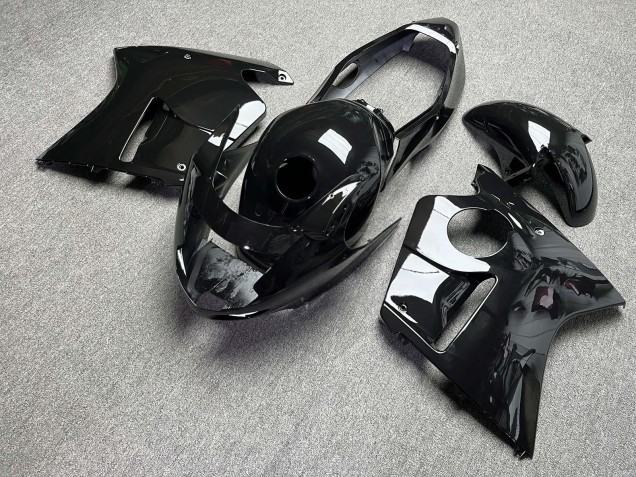 Purchase 1996-2007 Glossy Black Honda CBR1100XX Blackbird Motorcycle Fairings UK