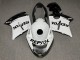 Purchase 1996-2007 Glossy Black White Honda CBR1100XX Blackbird Motorcycle Fairings UK