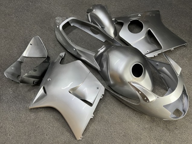 Purchase 1996-2007 Glossy Silver Honda CBR1100XX Blackbird Motorcycle Fairings UK
