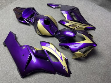 Purchase 2004-2005 Glossy Purple & Gold Honda CBR1000RR Motorcycle Fairings UK