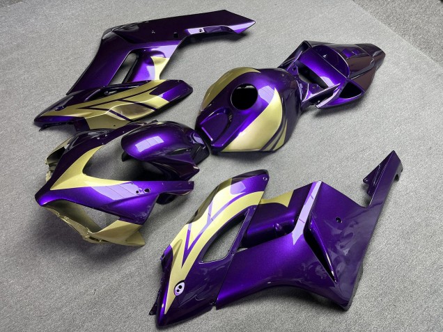 Purchase 2004-2005 Glossy Purple & Gold Honda CBR1000RR Motorcycle Fairings UK