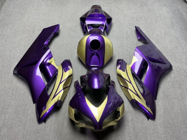 Purchase 2004-2005 Glossy Purple & Gold Honda CBR1000RR Motorcycle Fairings UK