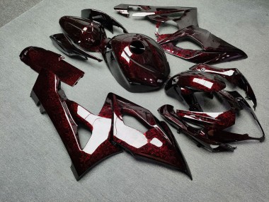 Purchase 2004-2005 Glossy Red Forged Carbon Fiber Style Honda CBR1000RR Motorcycle Fairings UK