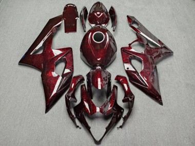 Purchase 2004-2005 Glossy Red Forged Carbon Fiber Style Honda CBR1000RR Motorcycle Fairings UK