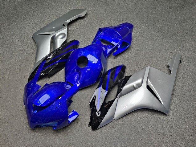 Purchase 2004-2005 Glossy Blue Silver Black Honda CBR1000RR Motorcycle Fairings UK