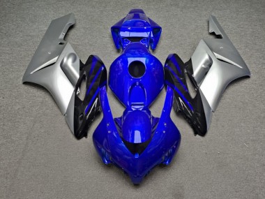 Purchase 2004-2005 Glossy Blue Silver Black Honda CBR1000RR Motorcycle Fairings UK