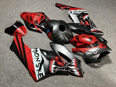 Purchase 2004-2005 Matte Black Red Honda CBR1000RR Motorcycle Fairings UK