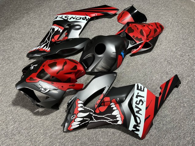 Purchase 2004-2005 Matte Black Red Honda CBR1000RR Motorcycle Fairings UK