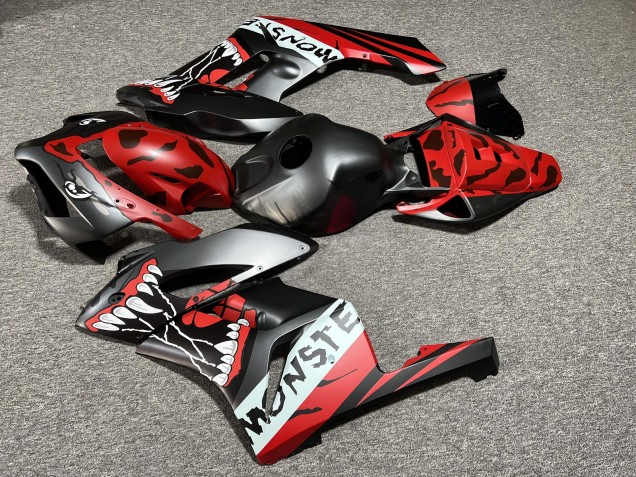 Purchase 2004-2005 Matte Black Red Honda CBR1000RR Motorcycle Fairings UK