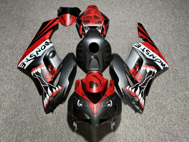 Purchase 2004-2005 Matte Black Red Honda CBR1000RR Motorcycle Fairings UK