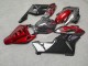 Purchase 2004-2005 Forged Carbon Fiber Style with Glossy Black & Red Honda CBR1000RR Motorcycle Fairings UK