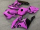 Purchase 2004-2005 Glossy Pink Black Flame Honda CBR1000RR Motorcycle Fairings UK