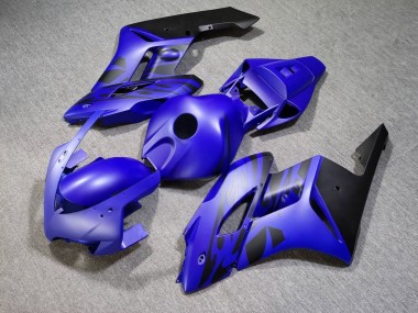 Purchase 2004-2005 Matte Blue Black Flame Honda CBR1000RR Motorcycle Fairings UK
