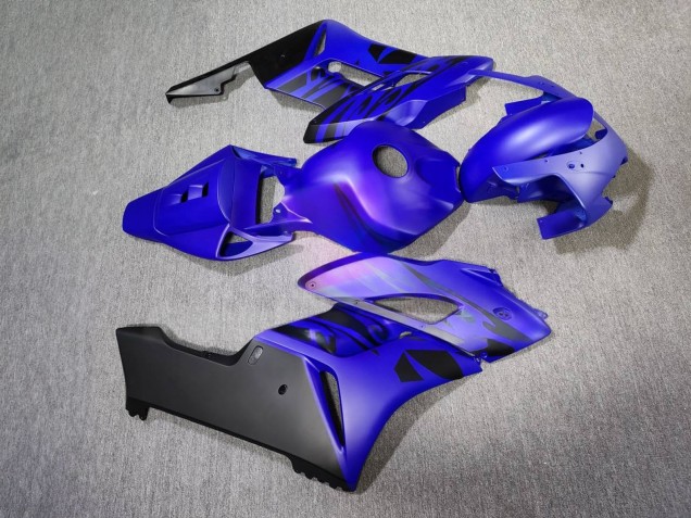 Purchase 2004-2005 Matte Blue Black Flame Honda CBR1000RR Motorcycle Fairings UK