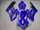 Purchase 2004-2005 Matte Blue Black Flame Honda CBR1000RR Motorcycle Fairings UK