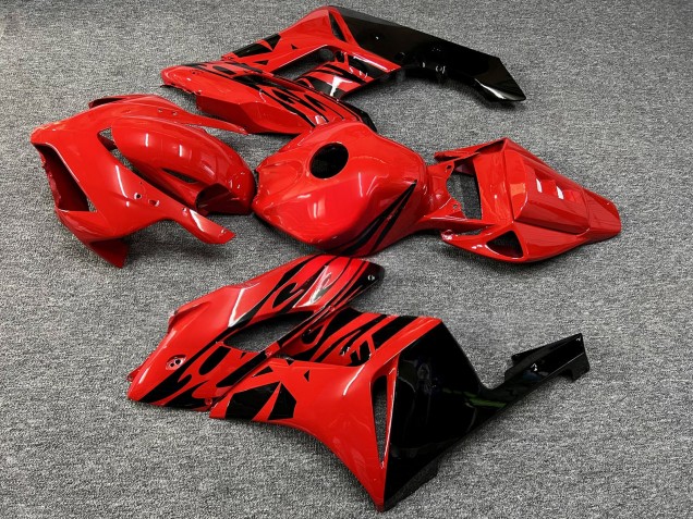 Purchase 2004-2005 Glossy Red Black Honda CBR1000RR Motorcycle Fairings UK