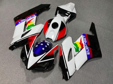 Purchase 2004-2005 Glossy White Black Honda CBR1000RR Motorcycle Fairings UK