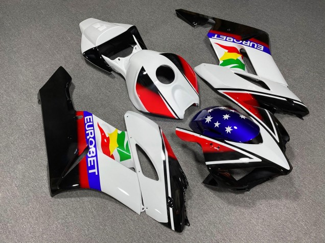 Purchase 2004-2005 Glossy White Black Honda CBR1000RR Motorcycle Fairings UK