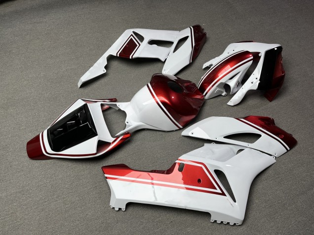 Purchase 2004-2005 Glossy White Red Honda CBR1000RR Motorcycle Fairings UK