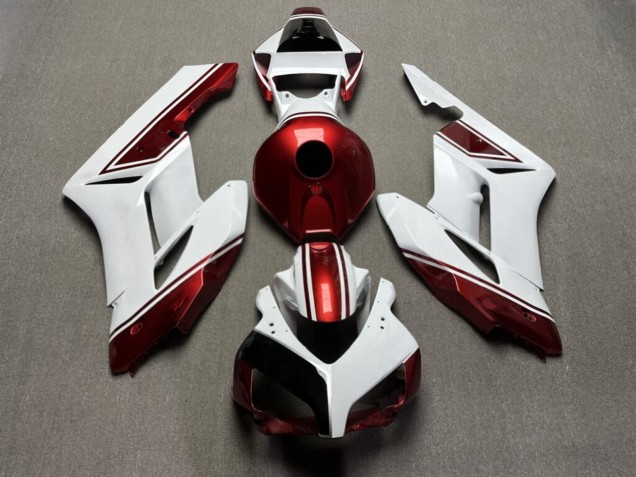 Purchase 2004-2005 Glossy White Red Honda CBR1000RR Motorcycle Fairings UK