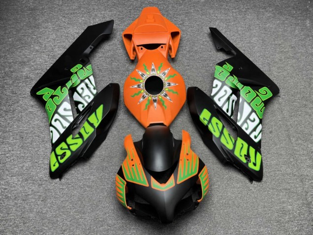 Purchase 2004-2005 Matte Orange Black Honda CBR1000RR Motorcycle Fairings UK