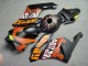 Purchase 2004-2005 Matte Black & Orange Rossi Honda CBR1000RR Motorcycle Fairings UK