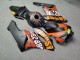 Purchase 2004-2005 Matte Black & Orange Rossi Honda CBR1000RR Motorcycle Fairings UK