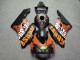 Purchase 2004-2005 Matte Black & Orange Rossi Honda CBR1000RR Motorcycle Fairings UK
