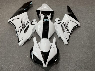 Purchase 2004-2005 Glossy White Black Pramac Honda CBR1000RR Motorcycle Fairings UK