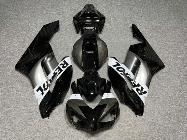 Purchase 2004-2005 Silver Black Repsol Honda CBR1000RR Motorcycle Fairings UK