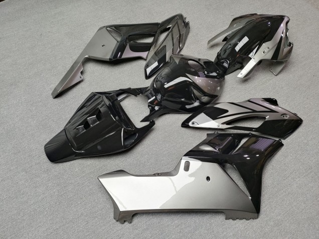 Purchase 2004-2005 Glossy Black & Silver Honda CBR1000RR Motorcycle Fairings UK