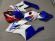 Purchase 2004-2005 Glossy Red & White with Blue Honda CBR1000RR Motorcycle Fairings UK