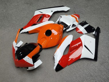 Purchase 2004-2005 Glossy White Orange Red Honda CBR1000RR Motorcycle Fairings UK