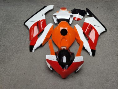 Purchase 2004-2005 Glossy White Orange Red Honda CBR1000RR Motorcycle Fairings UK
