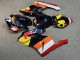 Purchase 2004-2005 Glossy Dark Blue Orange White Bull Honda CBR1000RR Motorcycle Fairings UK