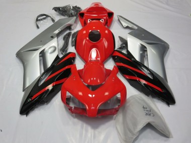 Purchase 2004-2005 Silver Red Black Honda CBR1000RR Motorcycle Fairings UK