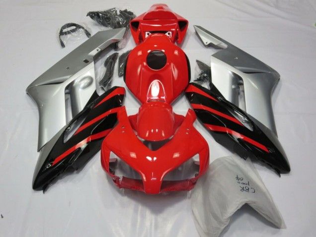 Purchase 2004-2005 Silver Red Black Honda CBR1000RR Motorcycle Fairings UK