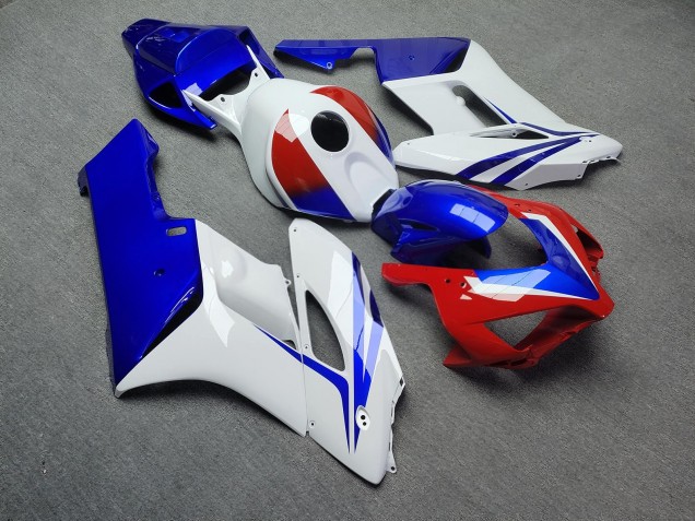 Purchase 2004-2005 Glossy White Red Blue Honda CBR1000RR Motorcycle Fairings UK