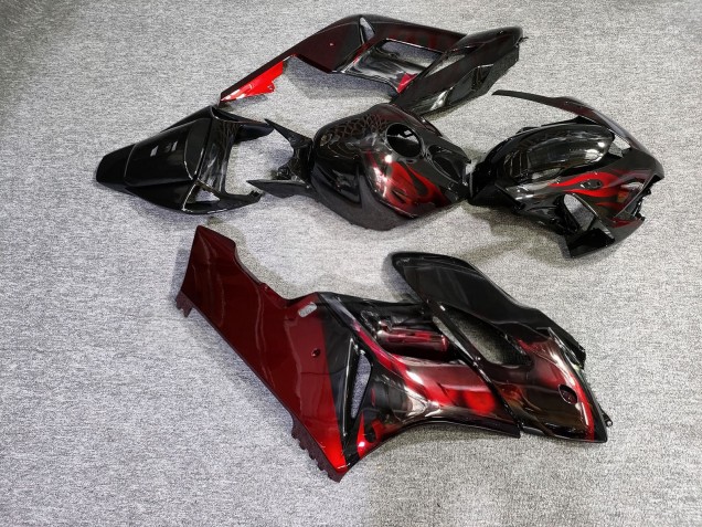 Purchase 2004-2005 Red Flame Honda CBR1000RR Motorcycle Fairings UK