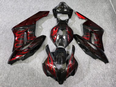 Purchase 2004-2005 Red Flame Honda CBR1000RR Motorcycle Fairings UK