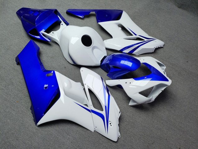 Purchase 2004-2005 Glossy White Blue Honda CBR1000RR Motorcycle Fairings UK