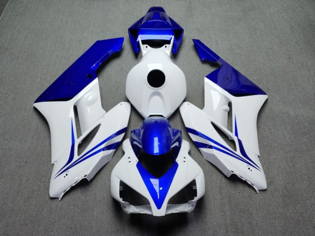 Purchase 2004-2005 Glossy White Blue Honda CBR1000RR Motorcycle Fairings UK